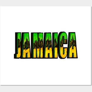 Vintage Retro Reggae Jamaica Jamaican Posters and Art